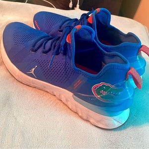 Fl Gators Nike React with Air Jordan size 10